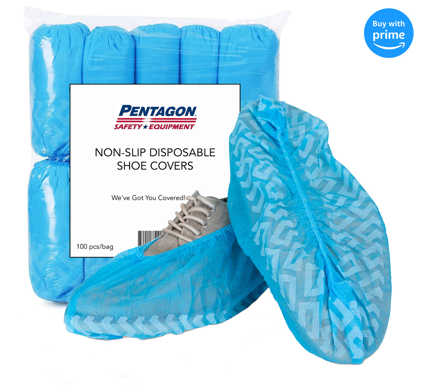 Non-Slip Shoe Covers, One Size Fits Most, Durable Shoe Covers, Water Resistant