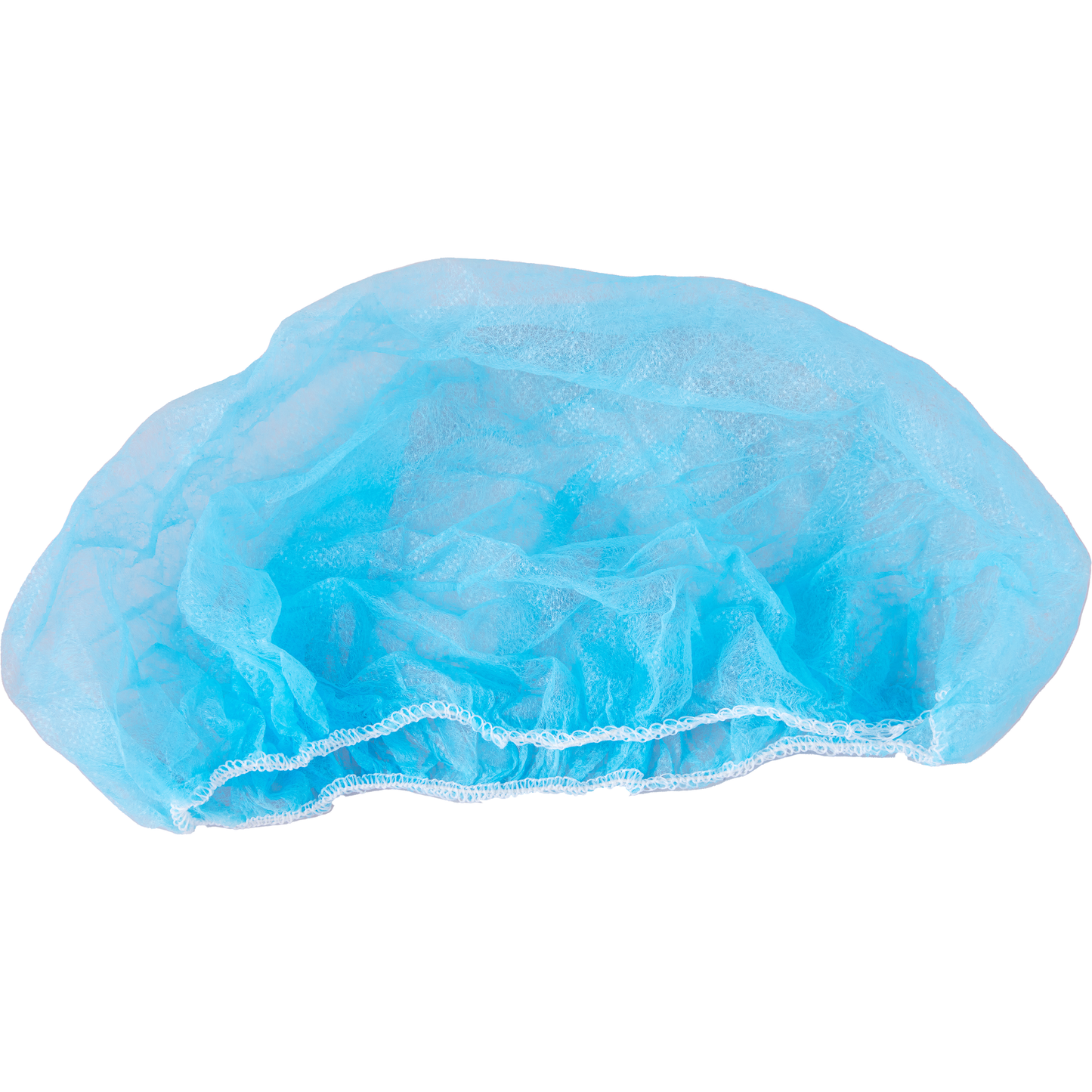 Blue Handmade Bouffant Cap