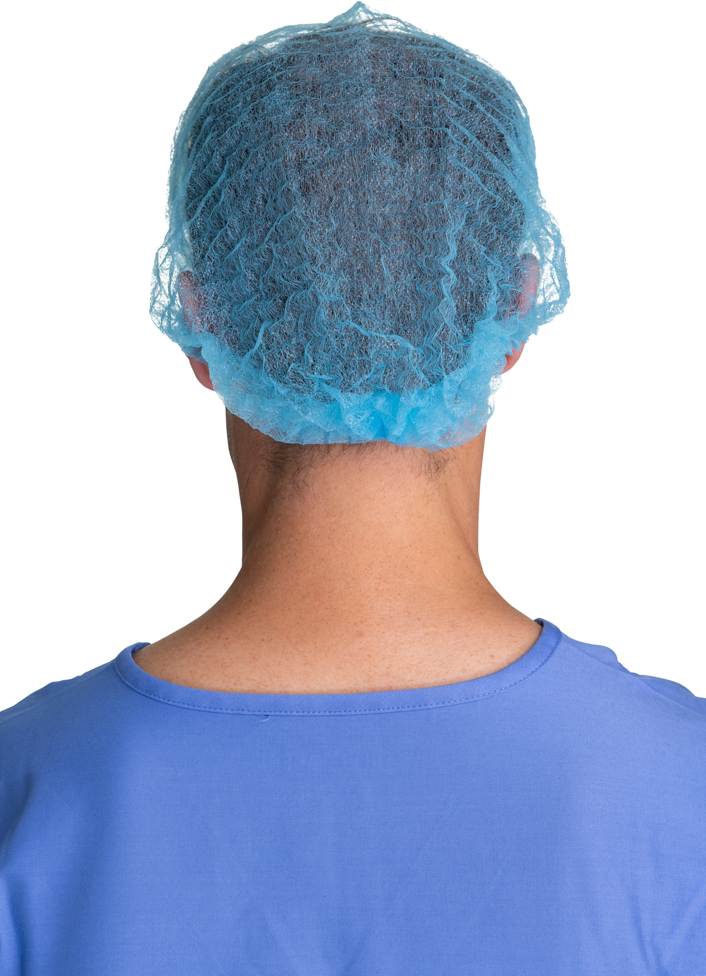 Back of Blue Bouffant