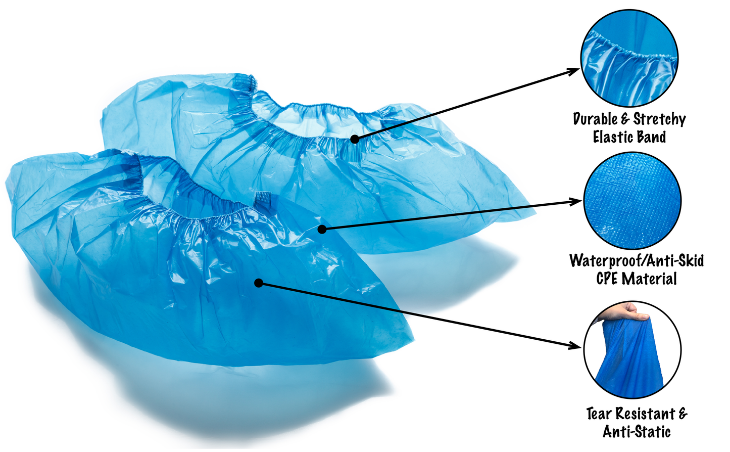 Waterproof Shoe and Boot Covers material