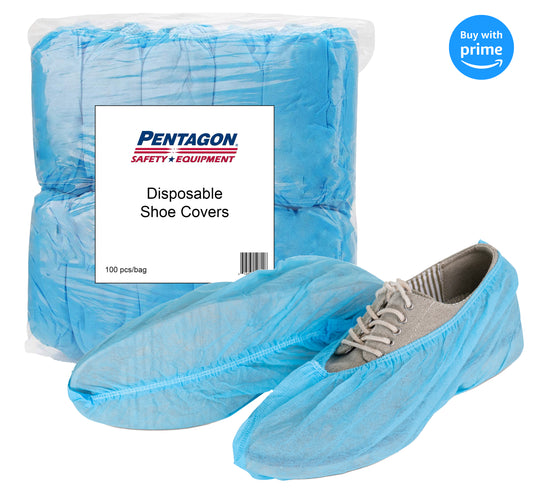 Standard Shoe Covers, One Size Fits Most, Durable Shoe Covers, Protect Shoes, Water Resistant, Protect Your Home, Floors, and Shoes