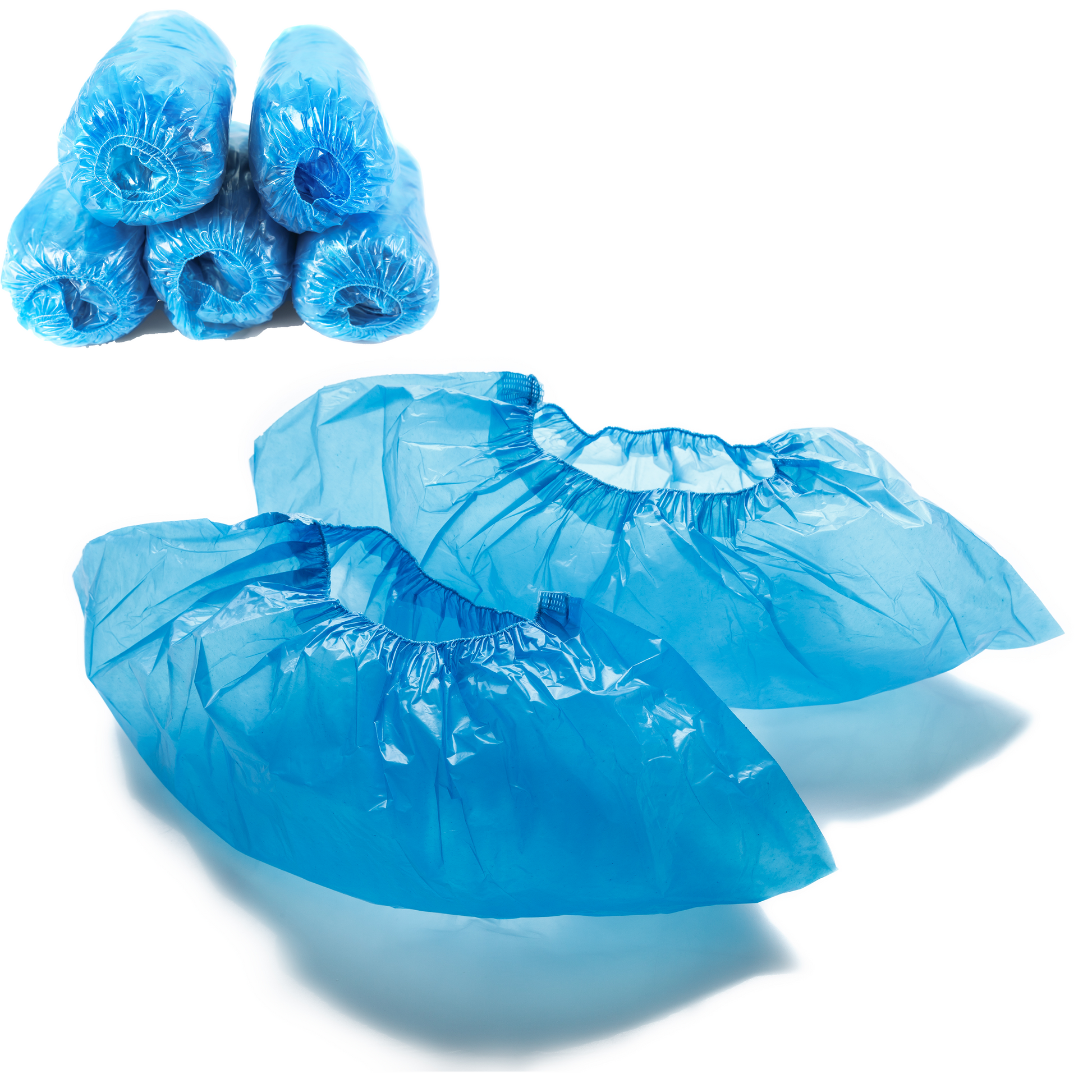 Blue shoe 2025 covers disposable