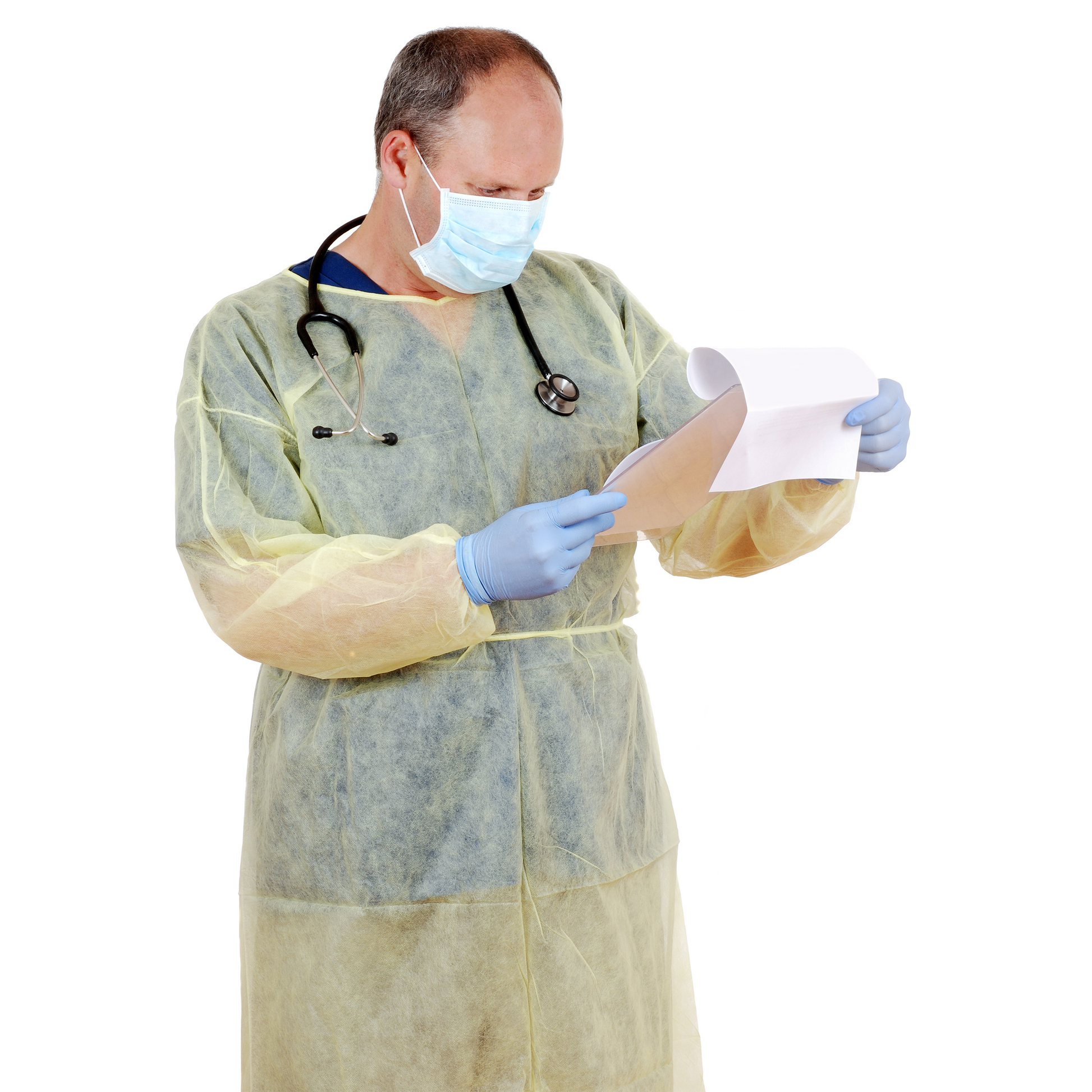 Disposable Protective Isolation Gown