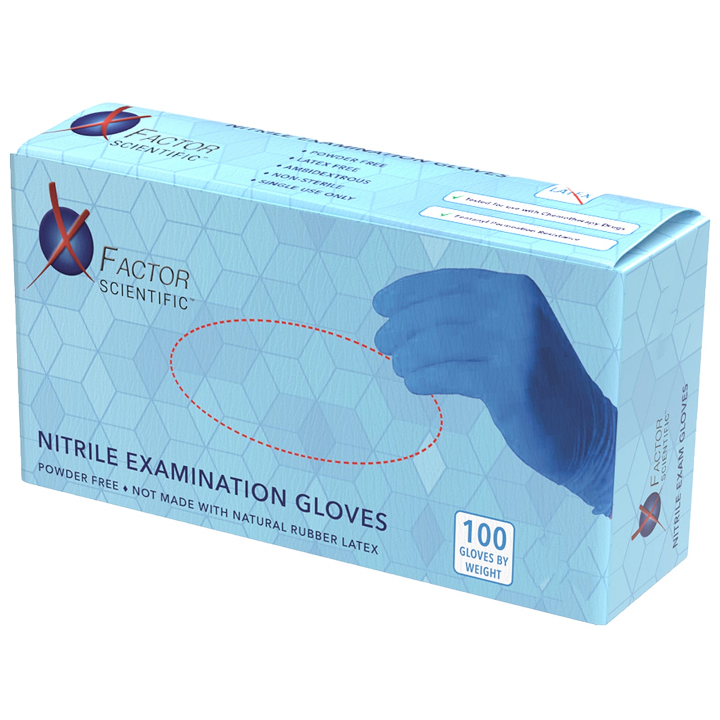 X Factor Exam Grade Nitrile Gloves